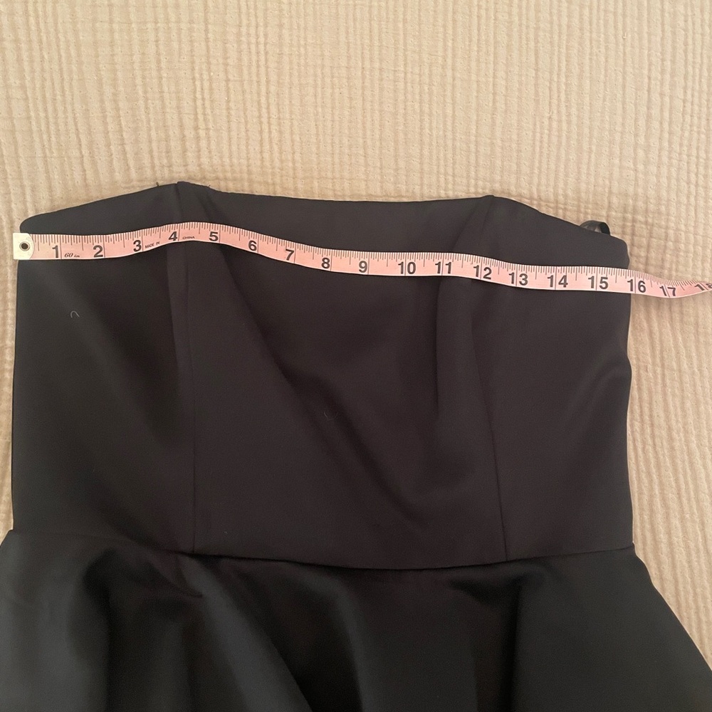 NWT WHBM Asymmetrical Hem Bustier. Medium. Glamorous!! Size 10. - Picture 11 of 13